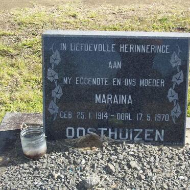 OOSTHUIZEN Maraina 1914-1970