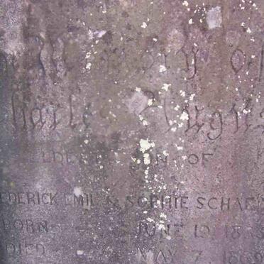 SCHAEFFER Charles August 1865-1869