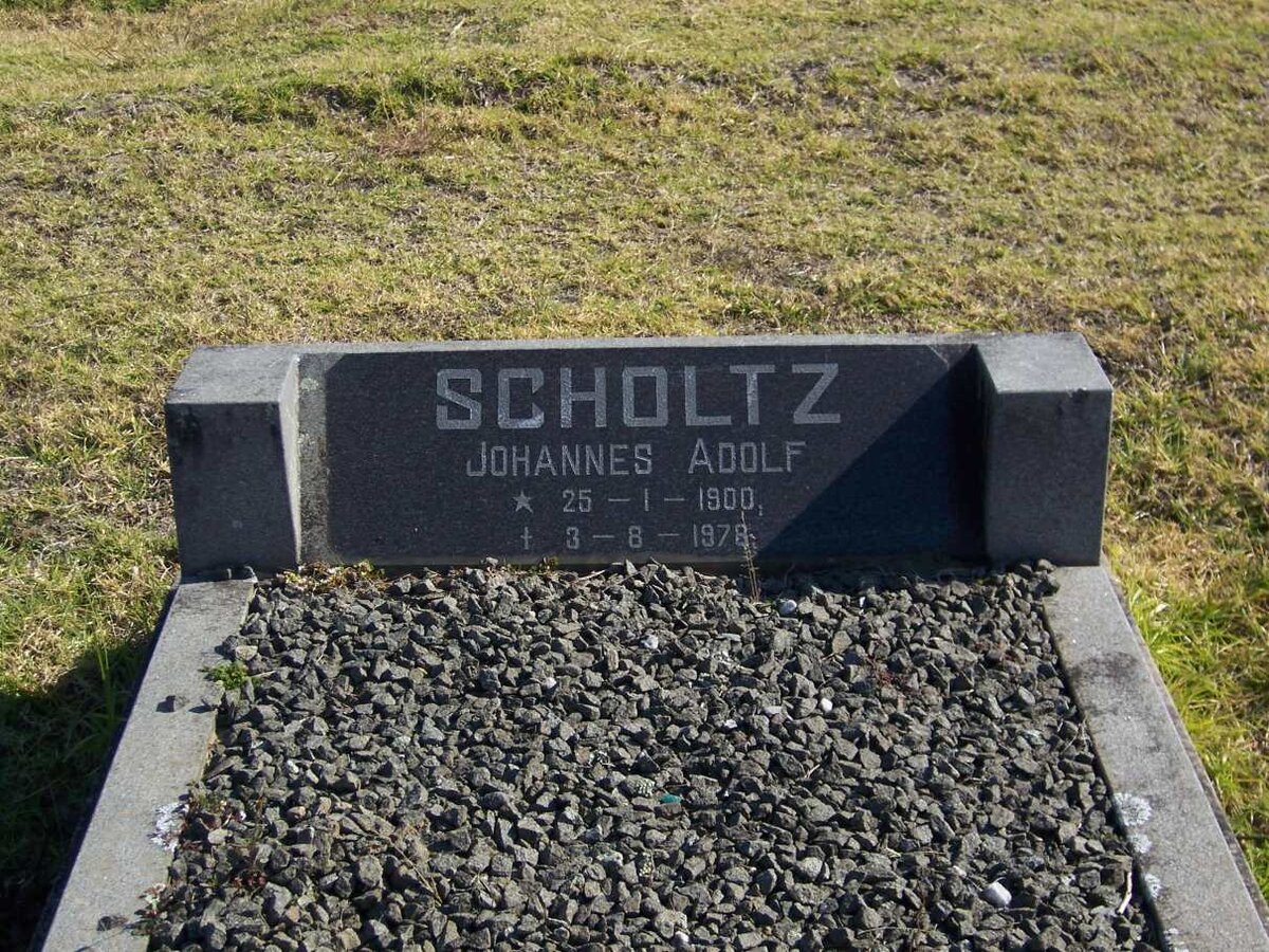 SCHOLTZ Johannes Adolf 1900-1978