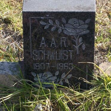 SCHWUIST A.A.R. 1907-1963
