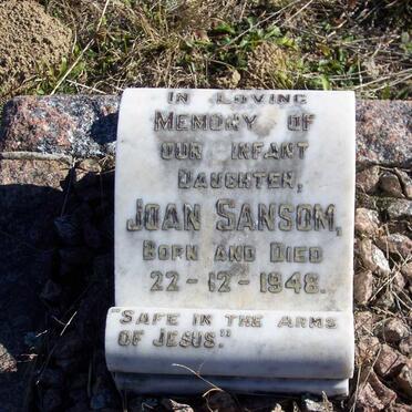 SANSOM Joan 1948-1948