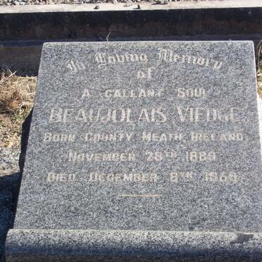 VIEDGE Beaujolais 1889-1969