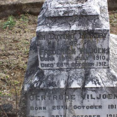 VILJOEN Frederick 1910-1912