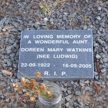 WATKINS Doreen Mary nee LUDWIG 1922-2005