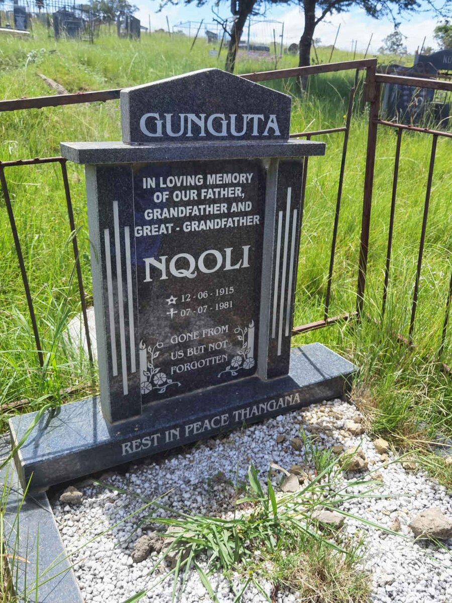 GUNGUTA Nqoli 1915-1981