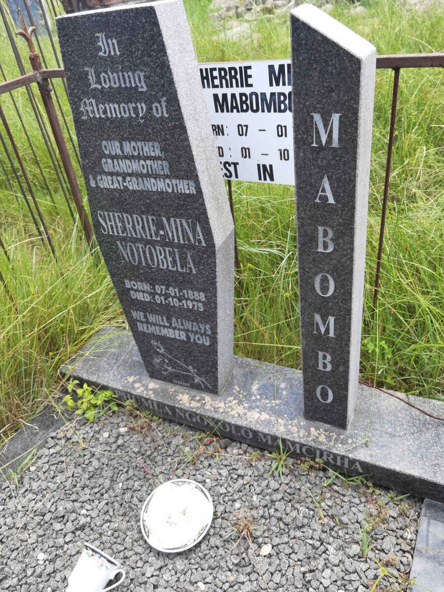 MABOMBO Sherrie-Mina Notobela 1888-1975