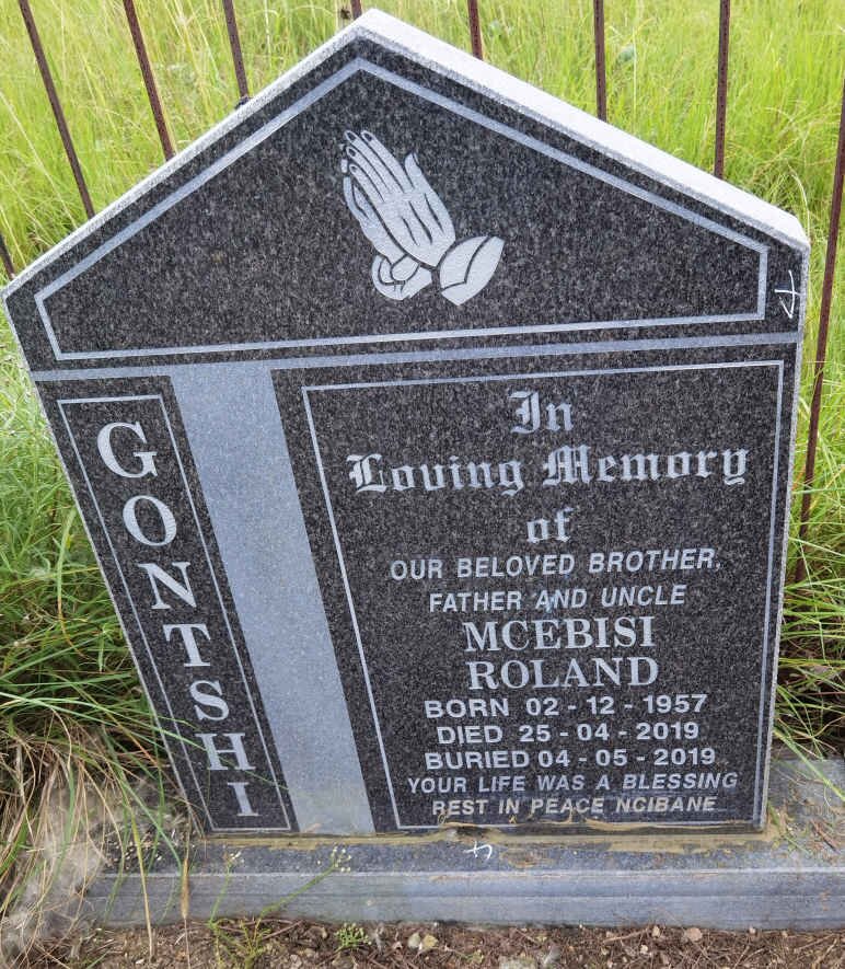 GONTSHI Mcebisi Roland 1957-2019