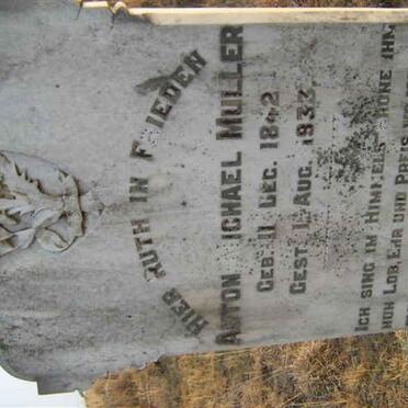 MULLER Anton Michael 1842-1933