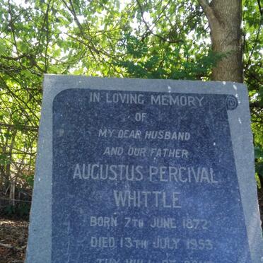 WHITTLE Augustus Percival 1872-1953