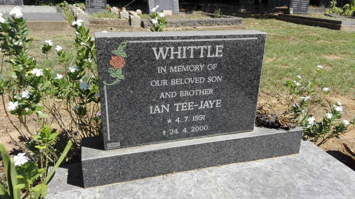 WHITTLE Ian Tee-Jaye 1991-2000