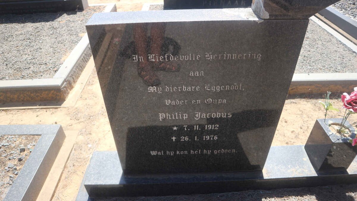 FOURIE Philip Jacobus 1912-1976