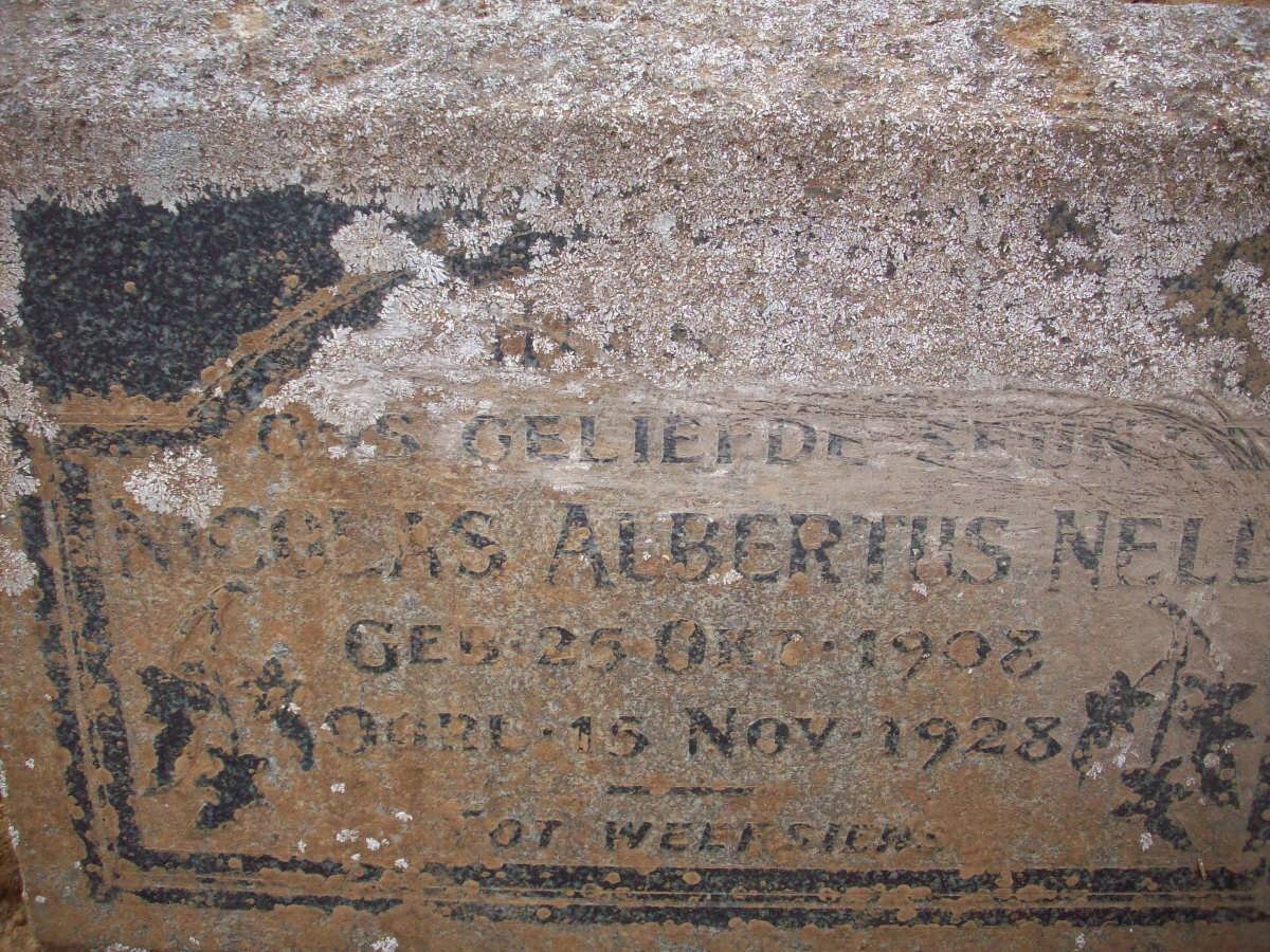 NELL Nicolas Albertus 1908-1928