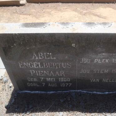 PIENAAR Abel Engelbertus 1900-1977