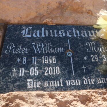 LABUSCHAGNE Pieter William 1946-2010 &amp; Muriel 1946-
