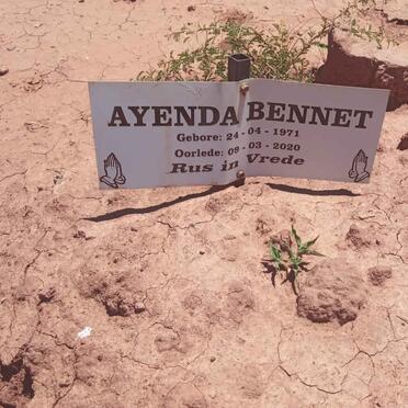 BENNET Ayenda 1971-2020