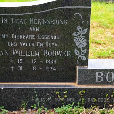 BOTHA Jan Willem Bouwer 1889-1974 &amp; Anna Elizabeth HATTINGH 1896-1979 