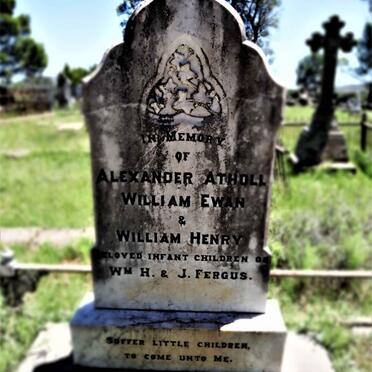 FERGUS Alexander Atholl :: FERGUS Willian Ewan :: FERGUS William Henry