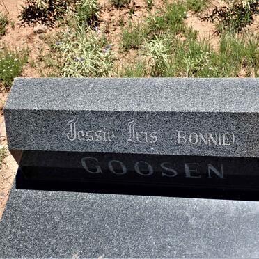 GOOSEN Jessie Iris -1986