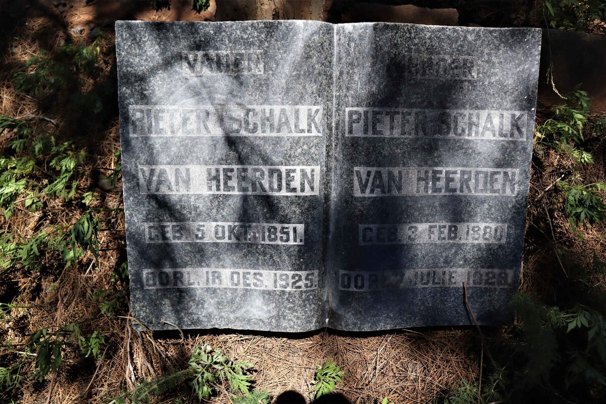HEERDEN Pieter Schalk, van 1851-1925 :: VAN HEERDEN Pieter Schalk 1880-1928