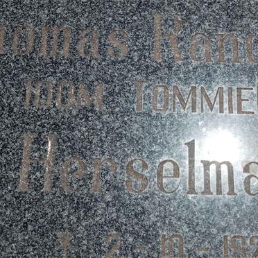 HERSELMAN Thomas Randall 1922-1991