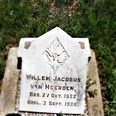 HEERDEN Willem Jacobus, van 1922-1926