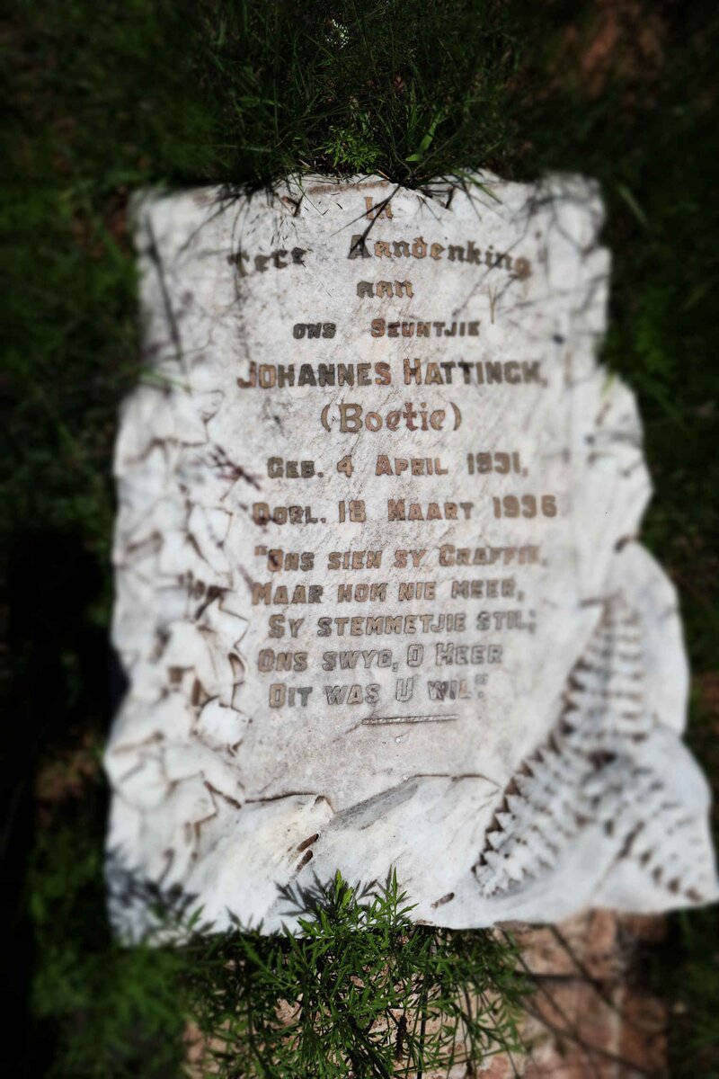 HATTINGH Johannes 1931-1936