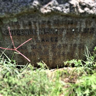 LANCE Lawrence Henry Hollins -1931