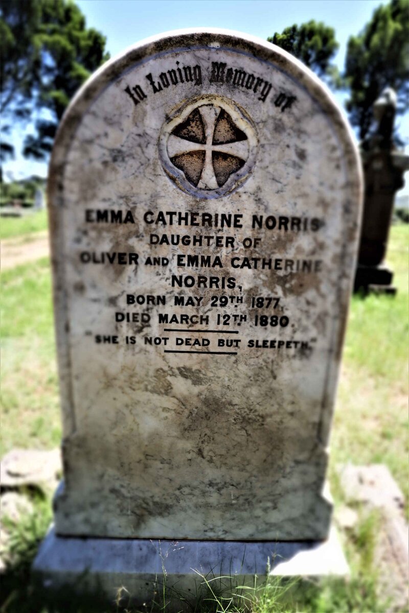 NORRIS Emma Catherine 1877-1880