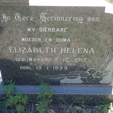 PRETORIUS Johannes 1919-1990 &amp; Elizabeth Helena MARAIS 1912-1995 :: MARAIS Susarah Fredrika 1925-1991