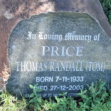 PRICE Thomas Randall 1933-2003