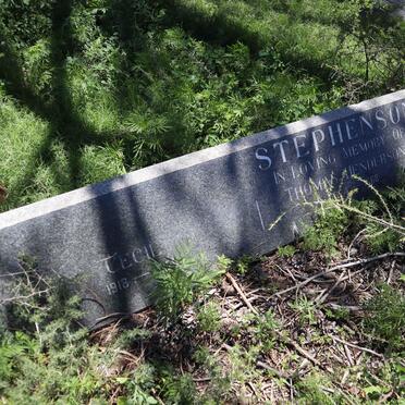 STEPHENSON Thomas Henderson 1874-1968 &amp; Agnes Lilian CURRIE 1884-1970 :: STEPHENSON Cecil 1918-1920