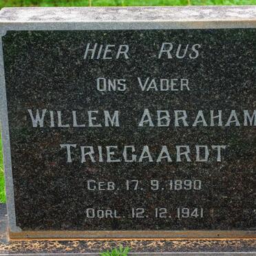 TRIEGAARDT Willem Abraham 1890-1941