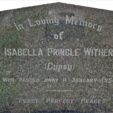 WITHER Isabella Pringle -195?