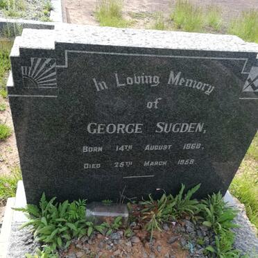 SUGDEN George 1868-1958