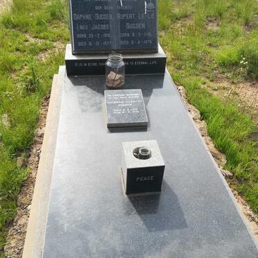 SUGDEN Rupert Leslie 1910-1978 &amp; Daphne JACOBS 1916-1977 :: SUGDEN Richard Charles 1947-1998