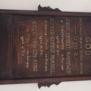 7. Memorials inside the church