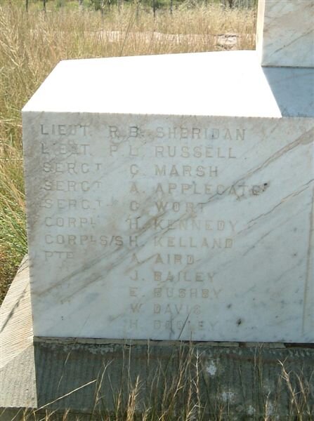 Main memorial stone Modderfontein_3
