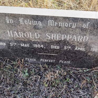 SHEPPARD Harold 1904-1968
