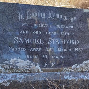 STAFFORD Samuel -1957