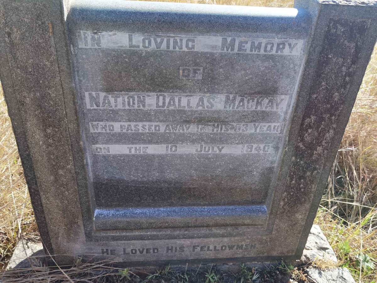 MACKAY Nation Dallas -1940