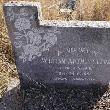 CURRIN William Arthur 1916-1955
