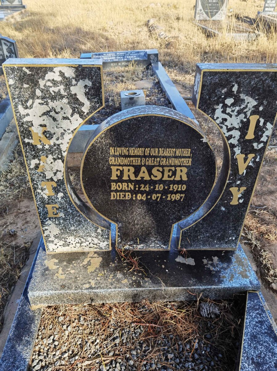FRASER Kate Ivy 1910-1987