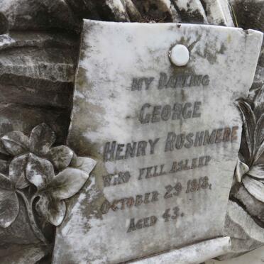 RUSHMERE George Henry -1918 