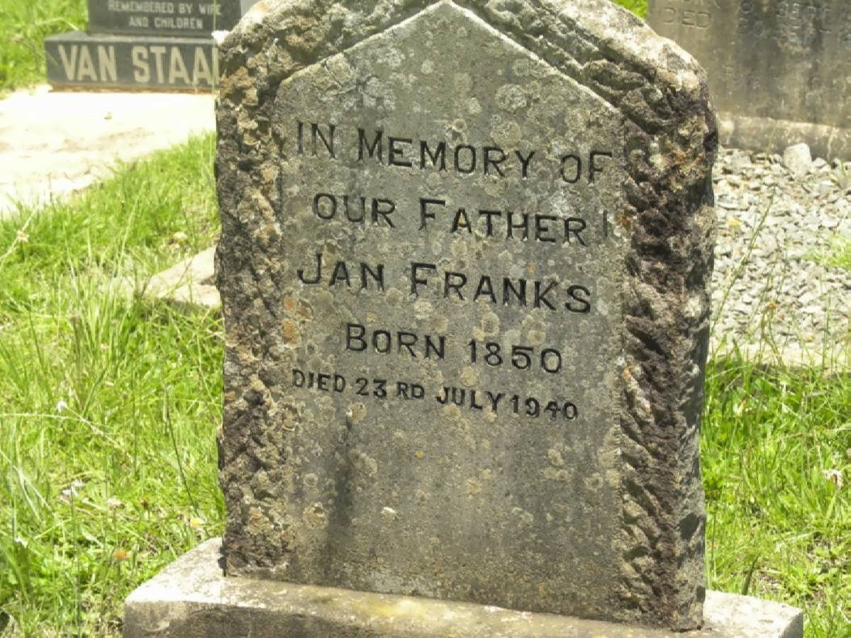FRANKS Jan 1850-1940
