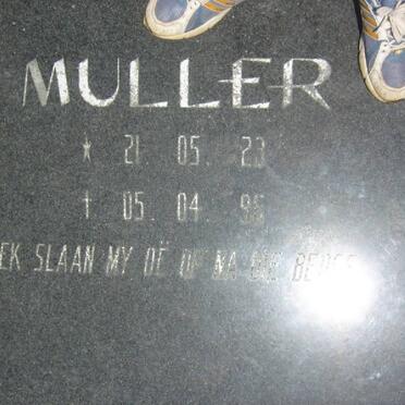 MULLER 1923-1996