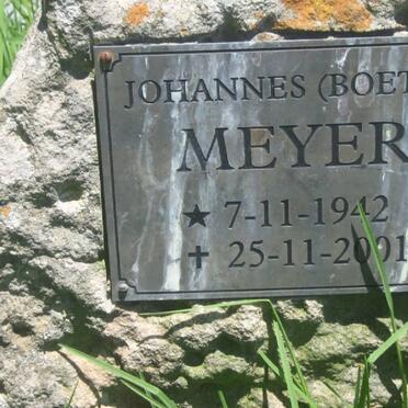 MEYER Johannes 1942-2001