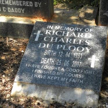 PLOOY Richard Charles, du 1953-2007