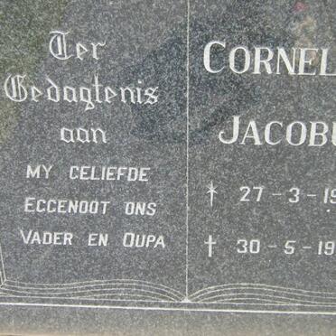 RAND Cornelius Jacobus, du 1905-1982