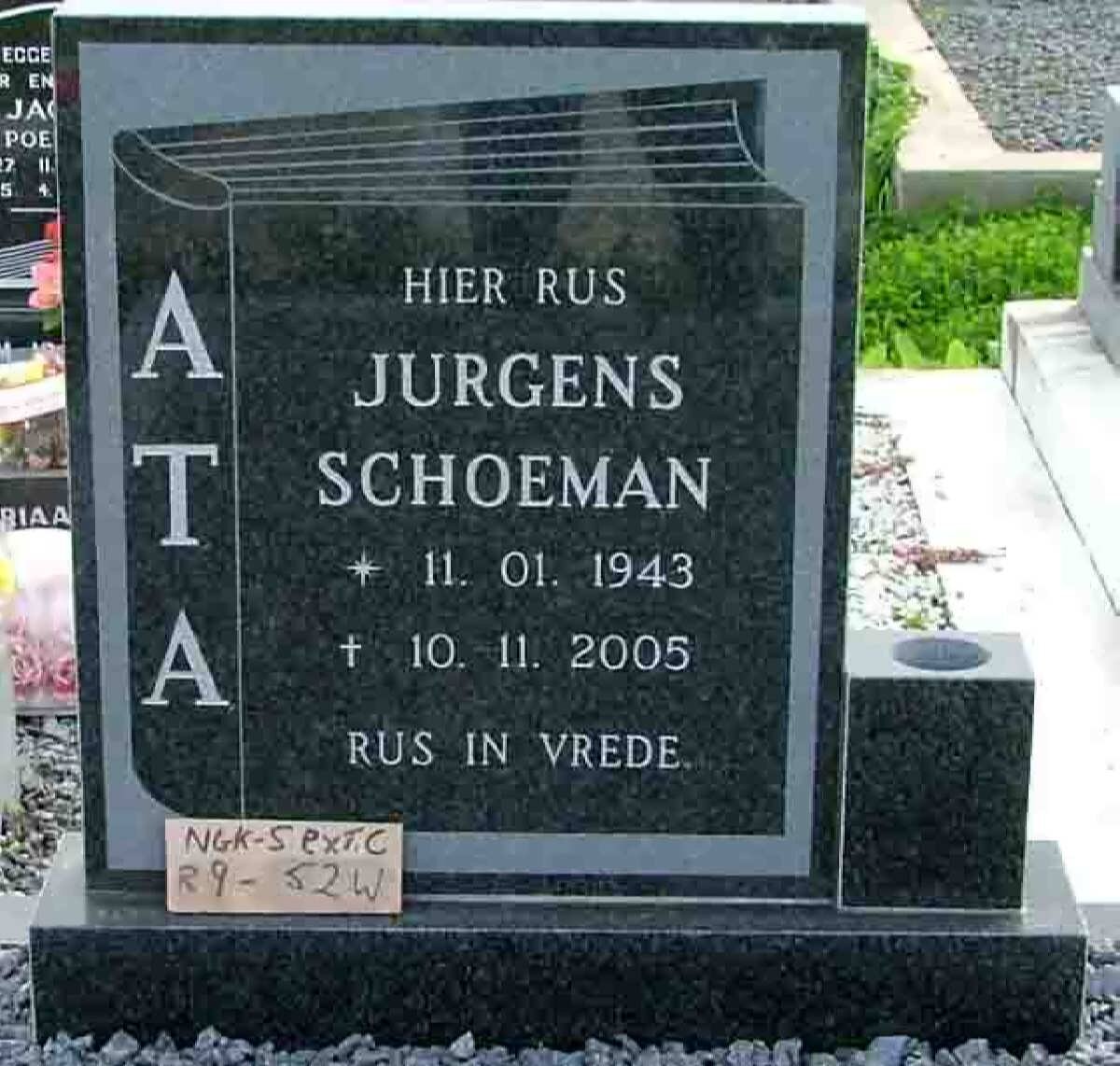 ATA Jurgens Schoeman 1943-2005
