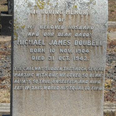 DOUBELL Michael James 1904-1942